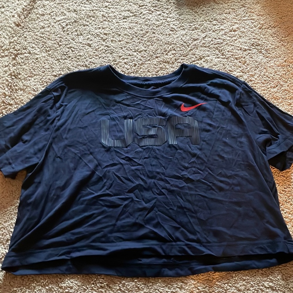 Nike USA crop T-shirt